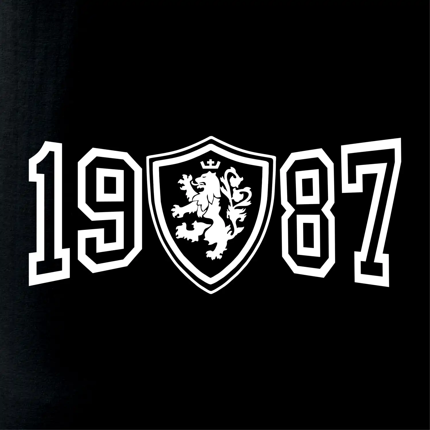 Narozeninový motiv - znak - 1987