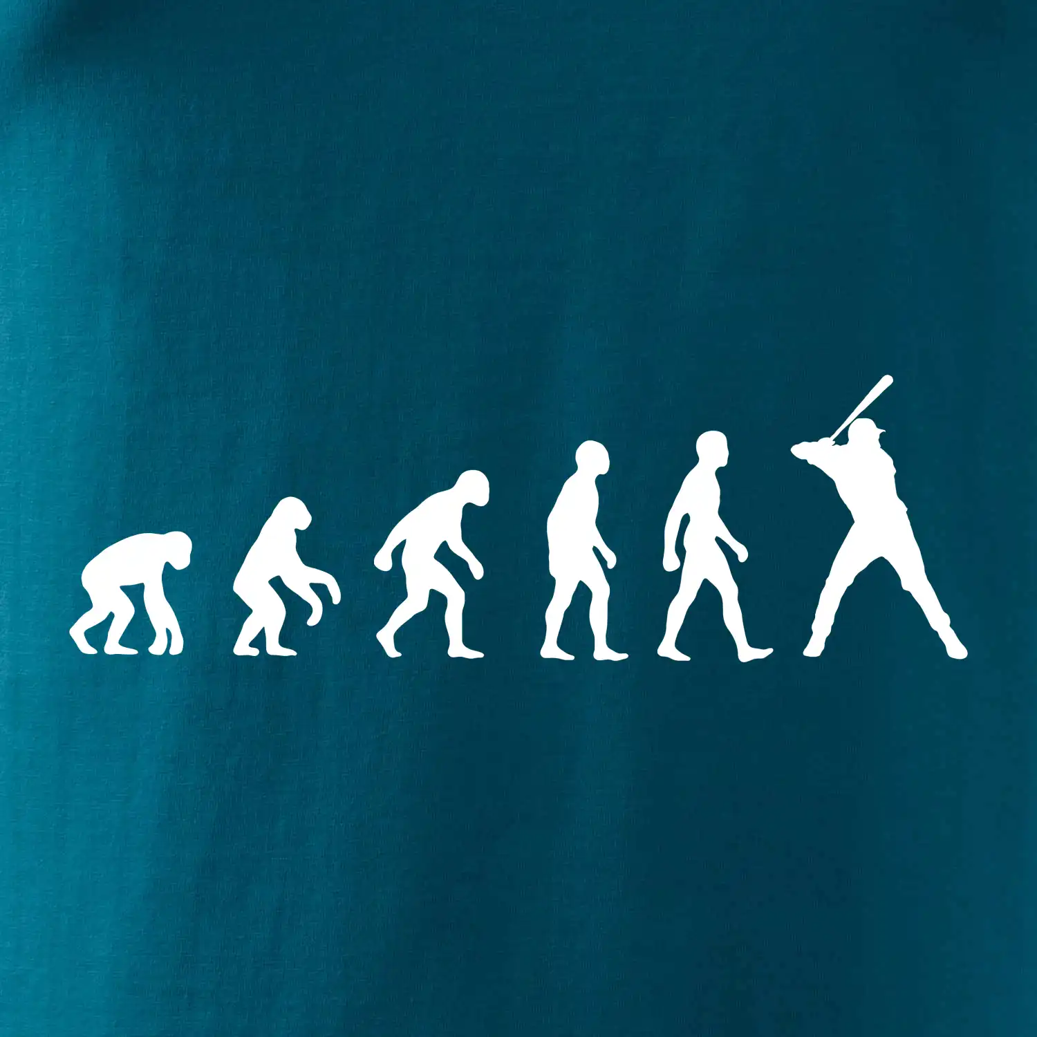 Evoluce baseball pálkař nápřah