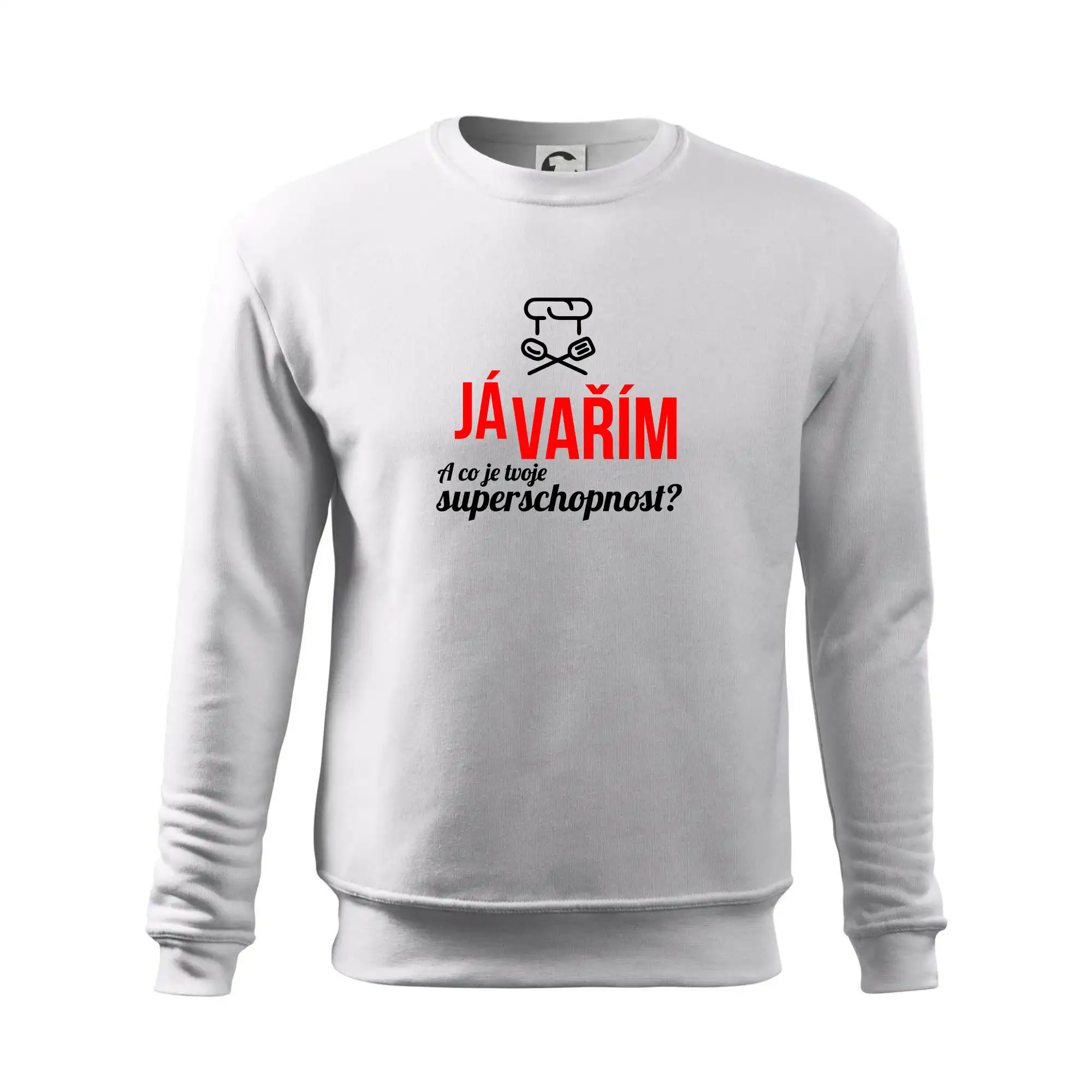 Já vařím - tvoje superschopnost? rovný nápis