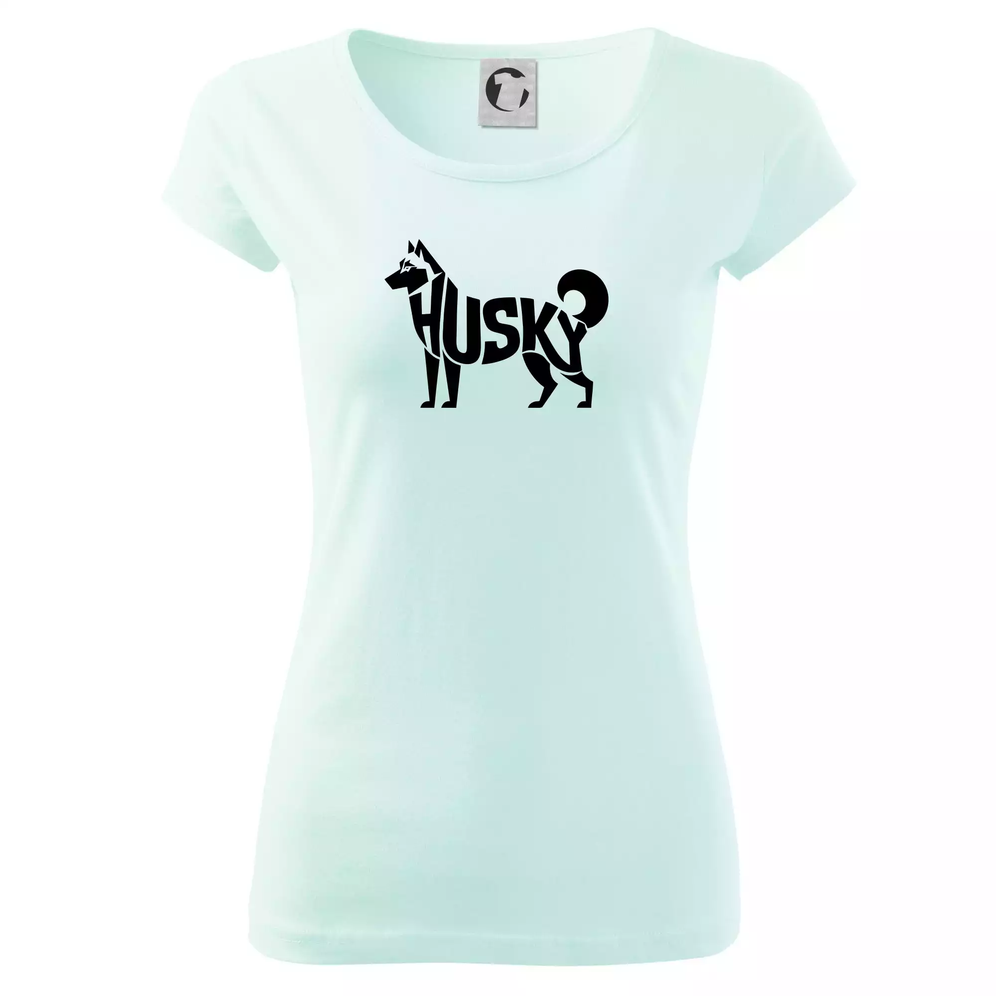 Husky nápis v těle