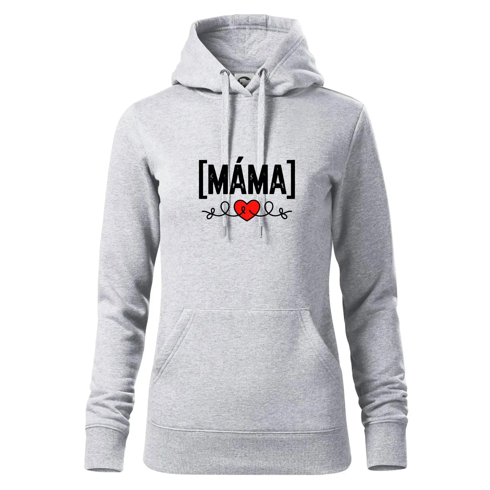 Nápis máma a srdce