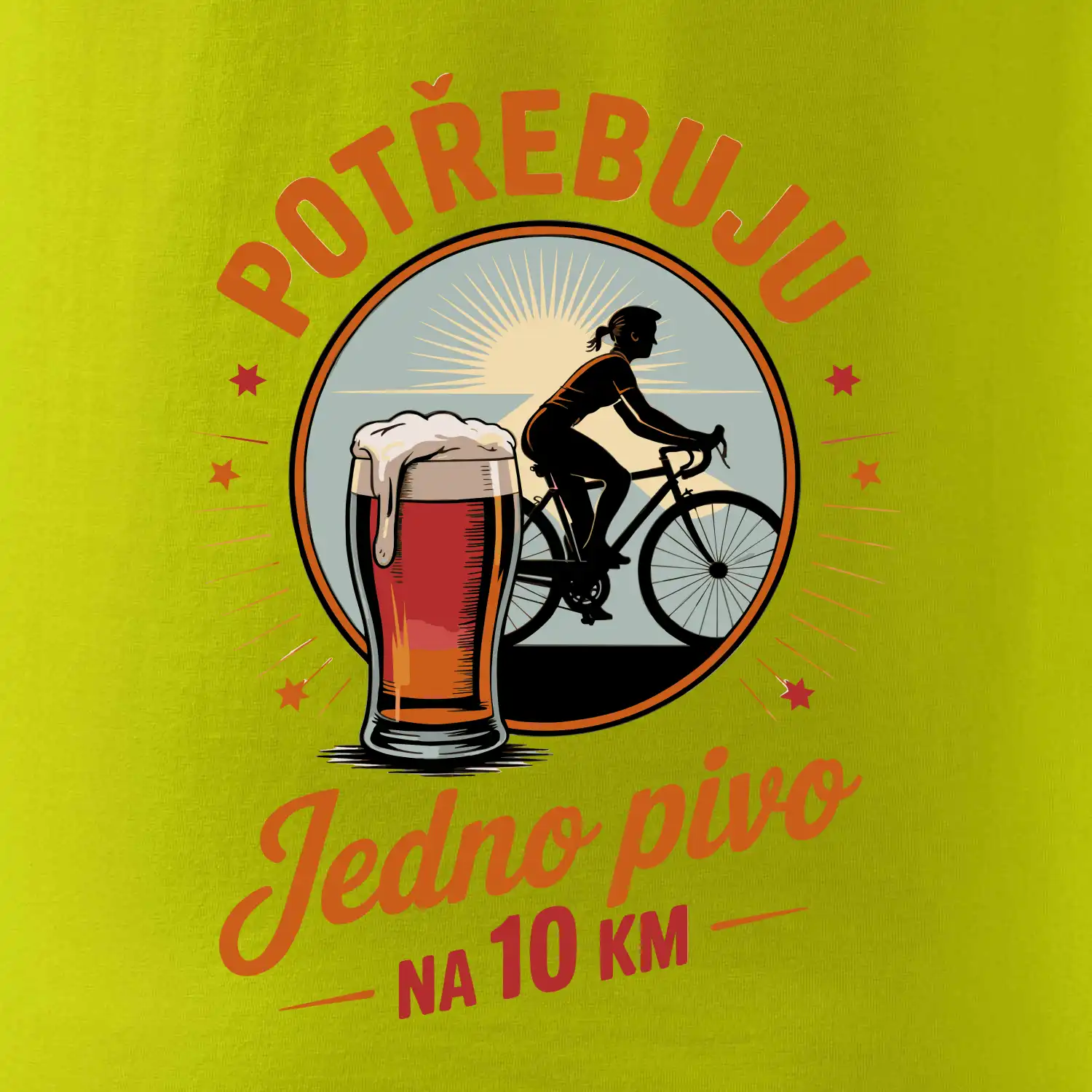 Potřebuju jedno pivo na 10 km