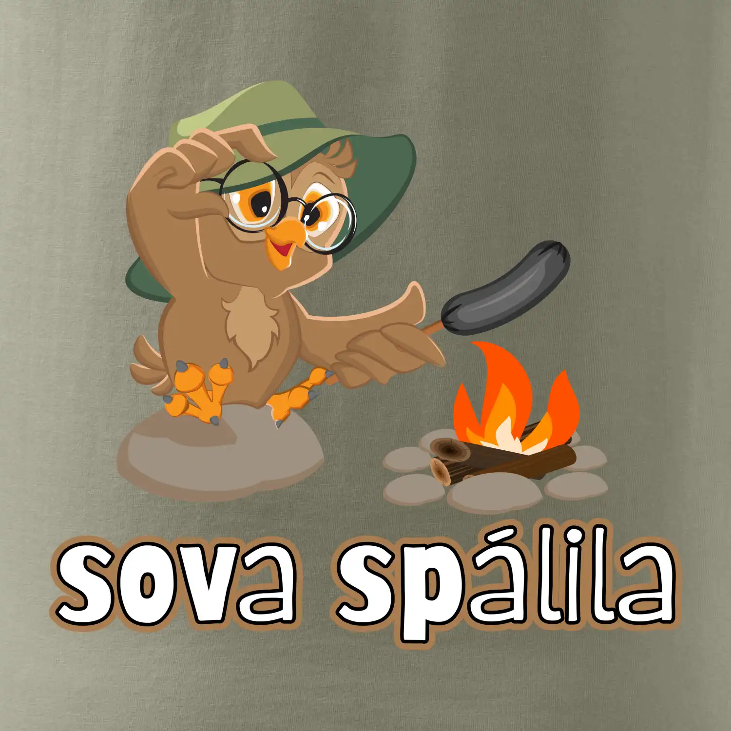 Sova spálila