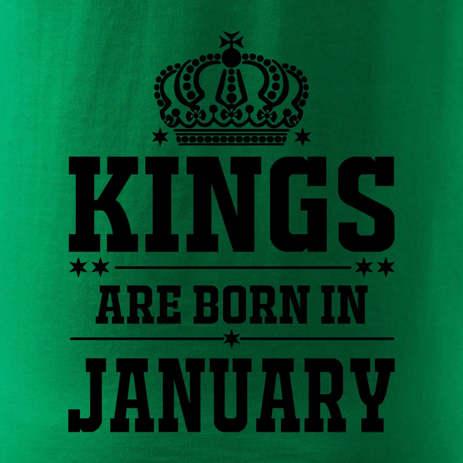 Kings are born in January