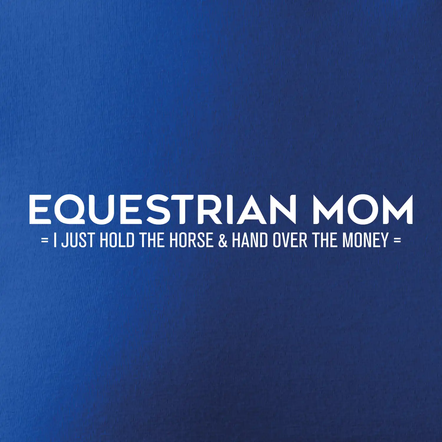 Equestrian dad / mom