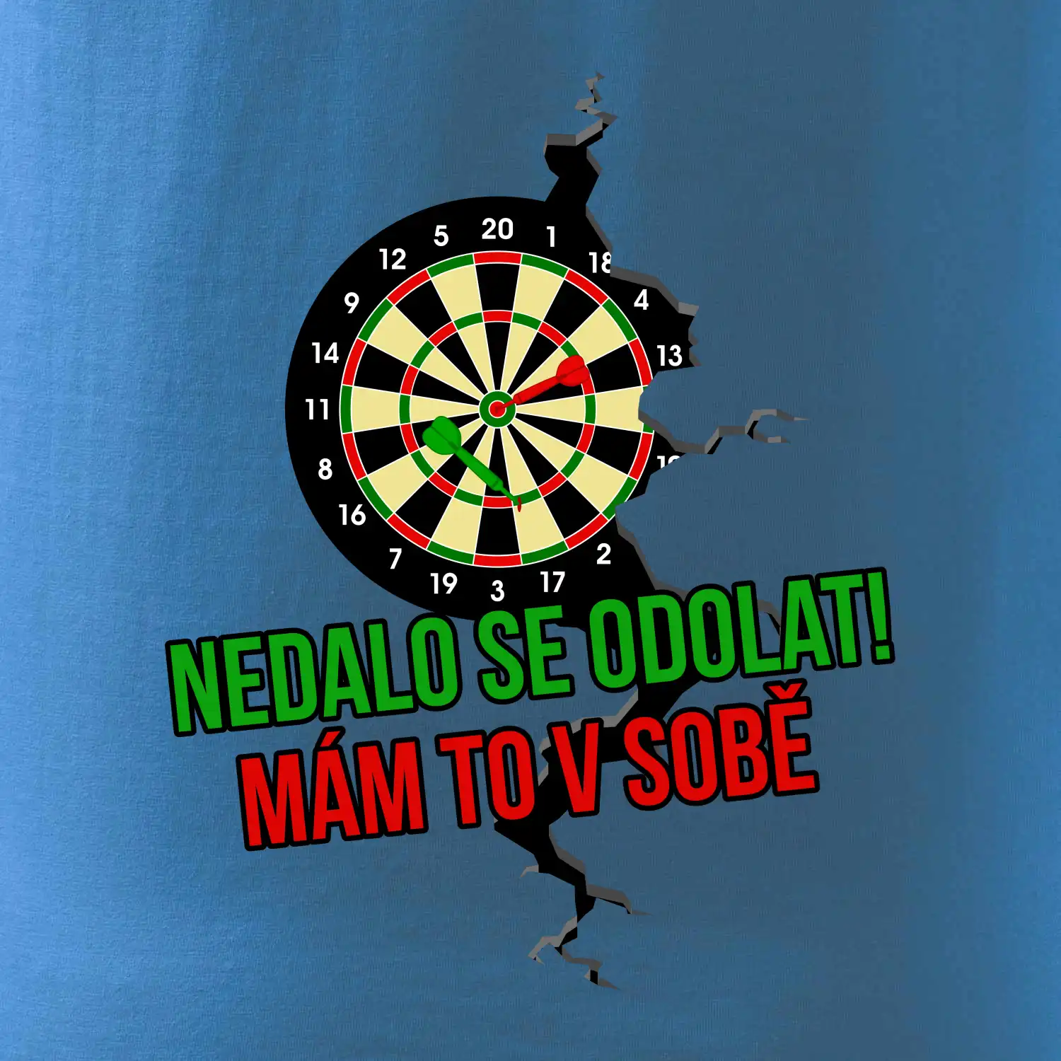 Nedalo se odolat, mám to v sobě šipky