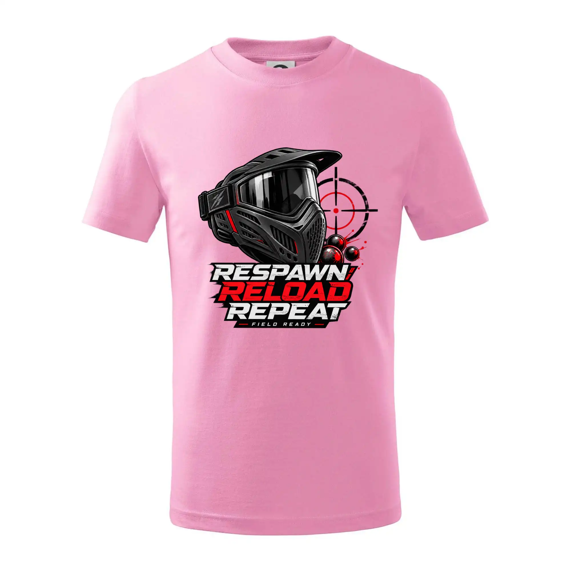 Paintballová maska respawn reload repeat