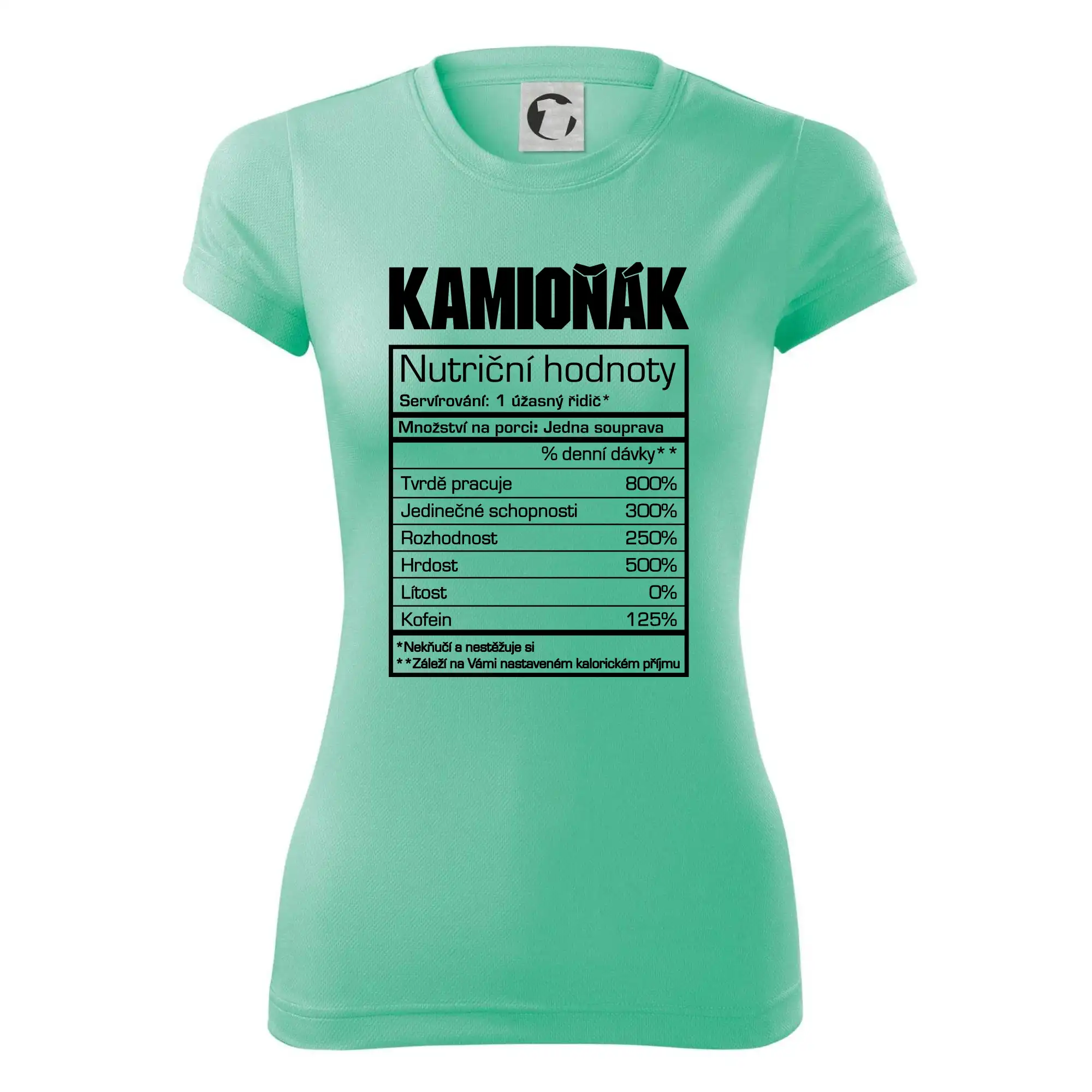 Nutriční hodnoty - Kamioňák