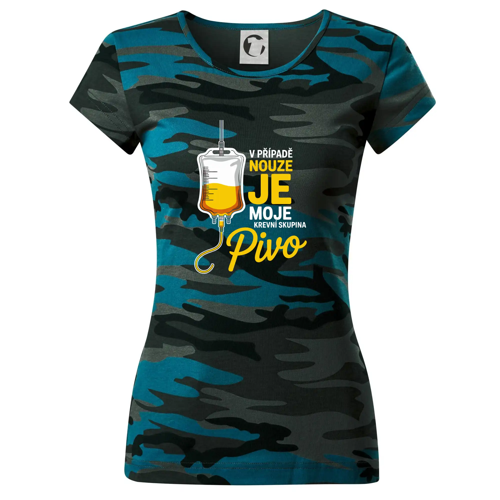 V případě nouze je moje krevní skupina pivo