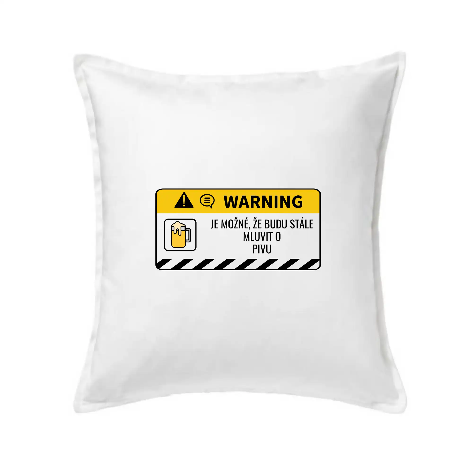 Warning mluvení - pivo