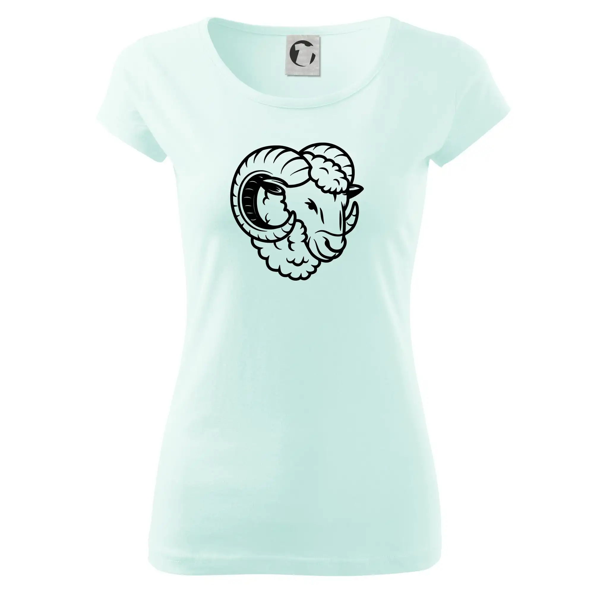 Černá Hlava berana obrys