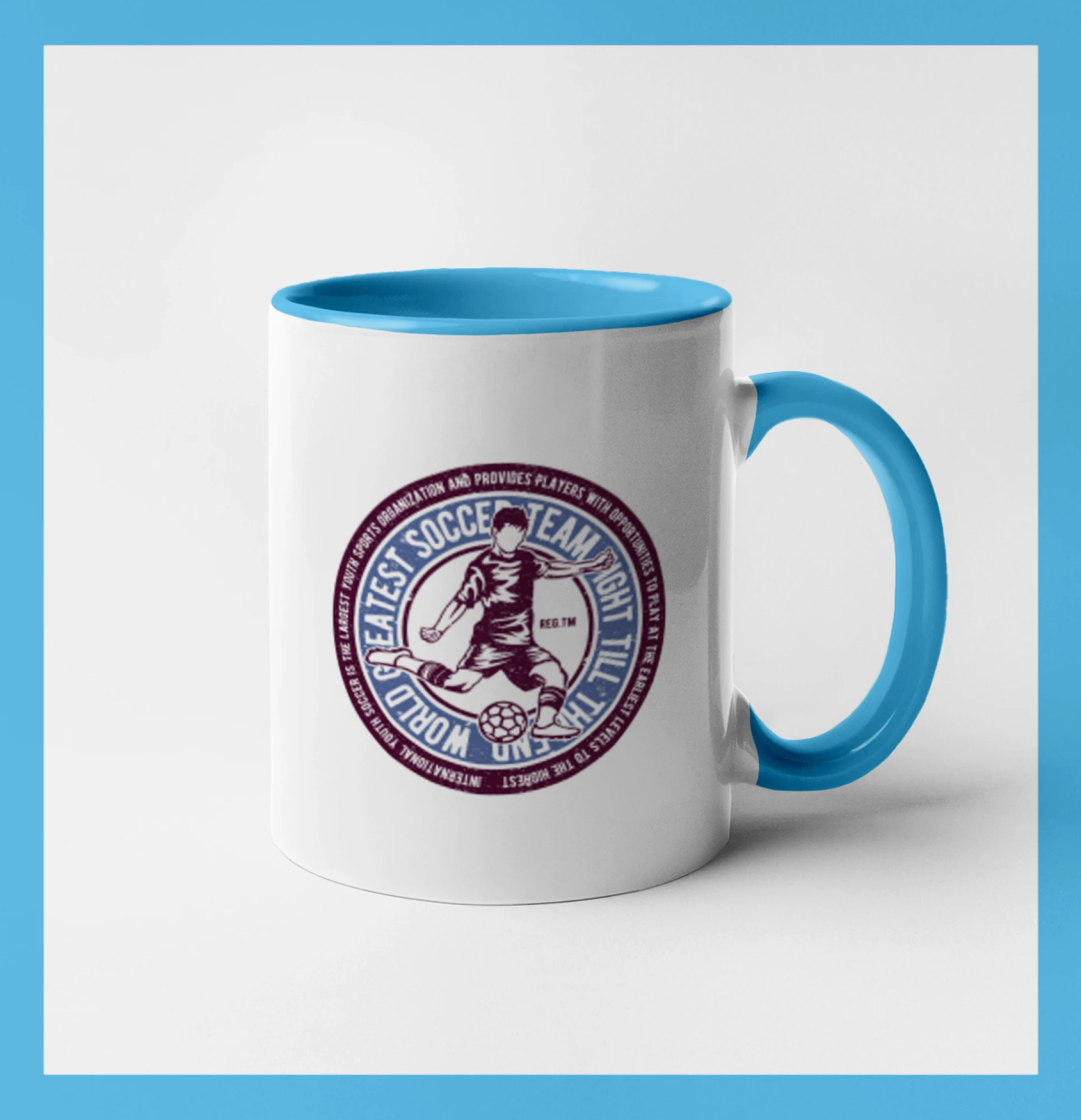 Soccer kulatý motiv