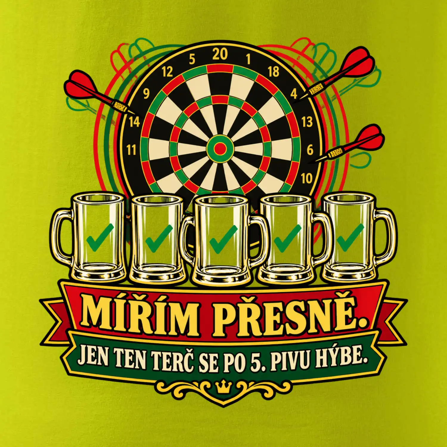 Mířím přesně, jen ten terč se hýbe