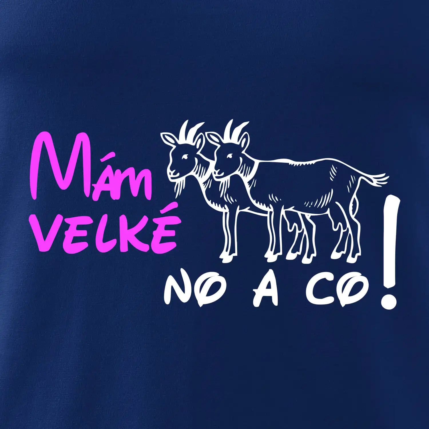 Mám velké kozy! No a co!