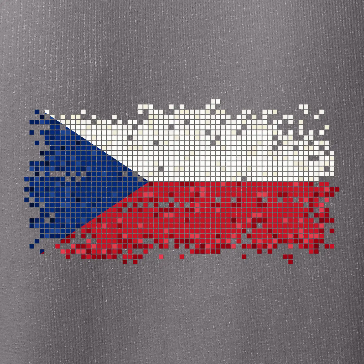 Česká vlajka - tetris