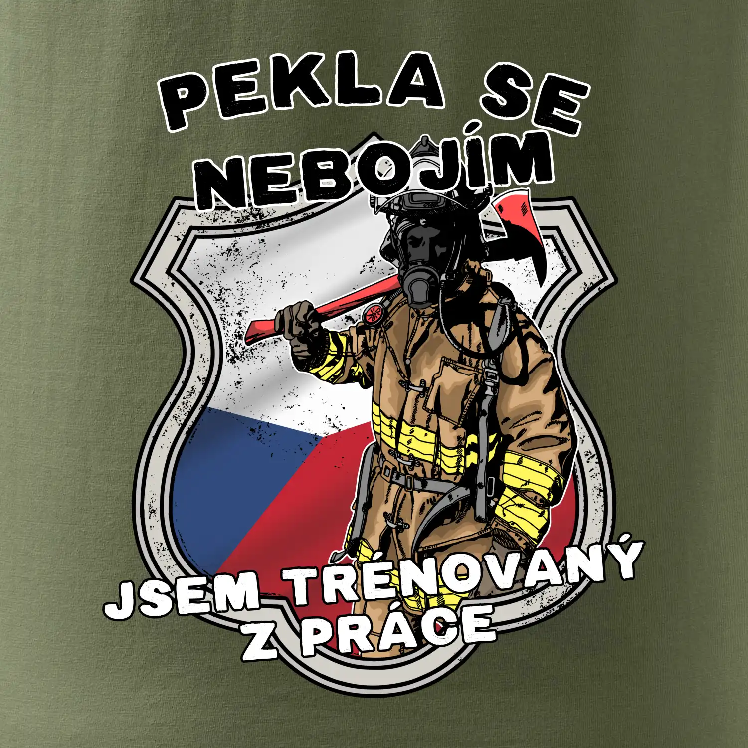 Hasič jsem trénovaný z práce