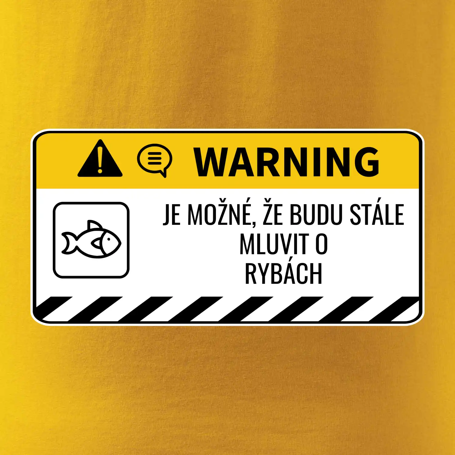 Warning mluvení - Ryby