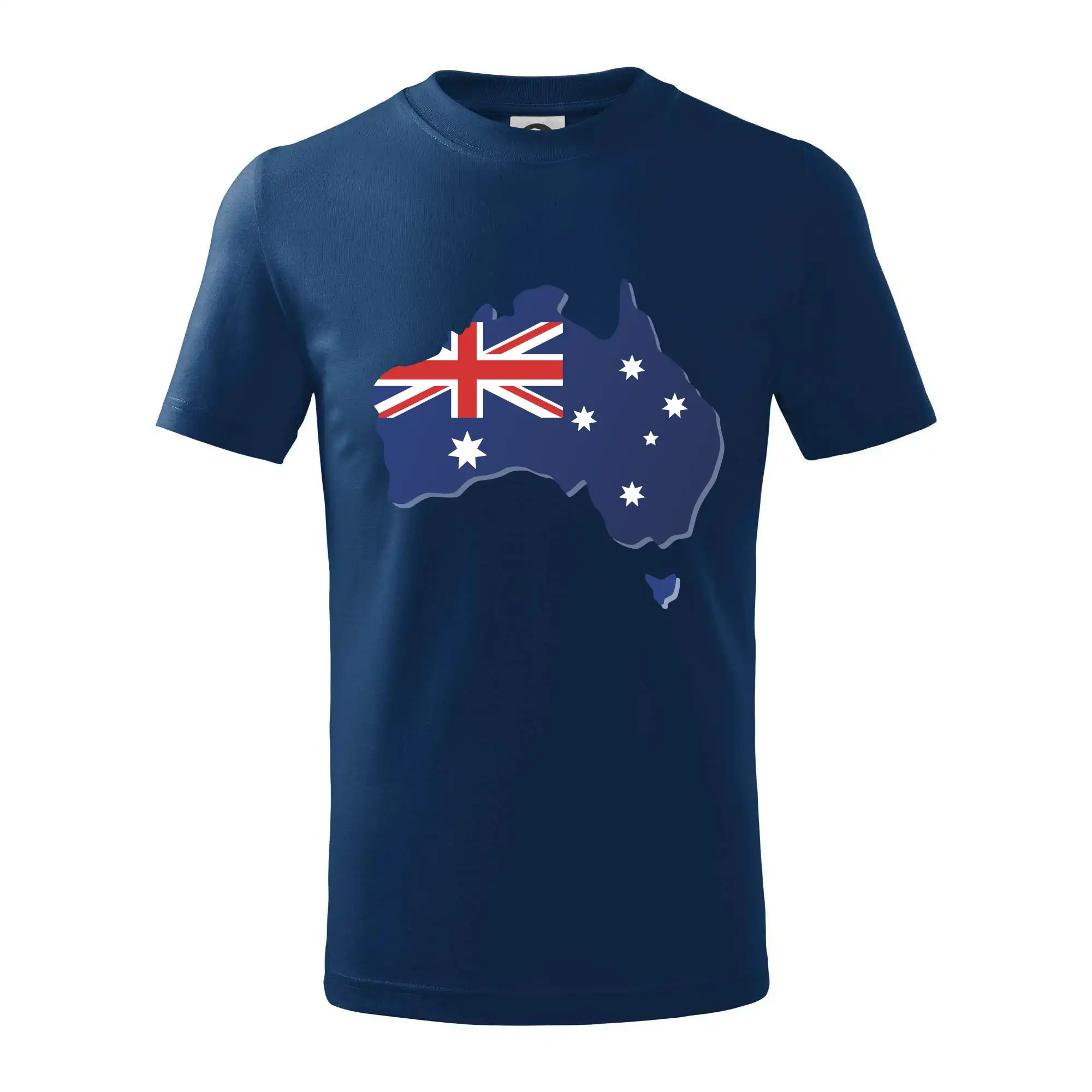 Austrálie - vlajka mapa