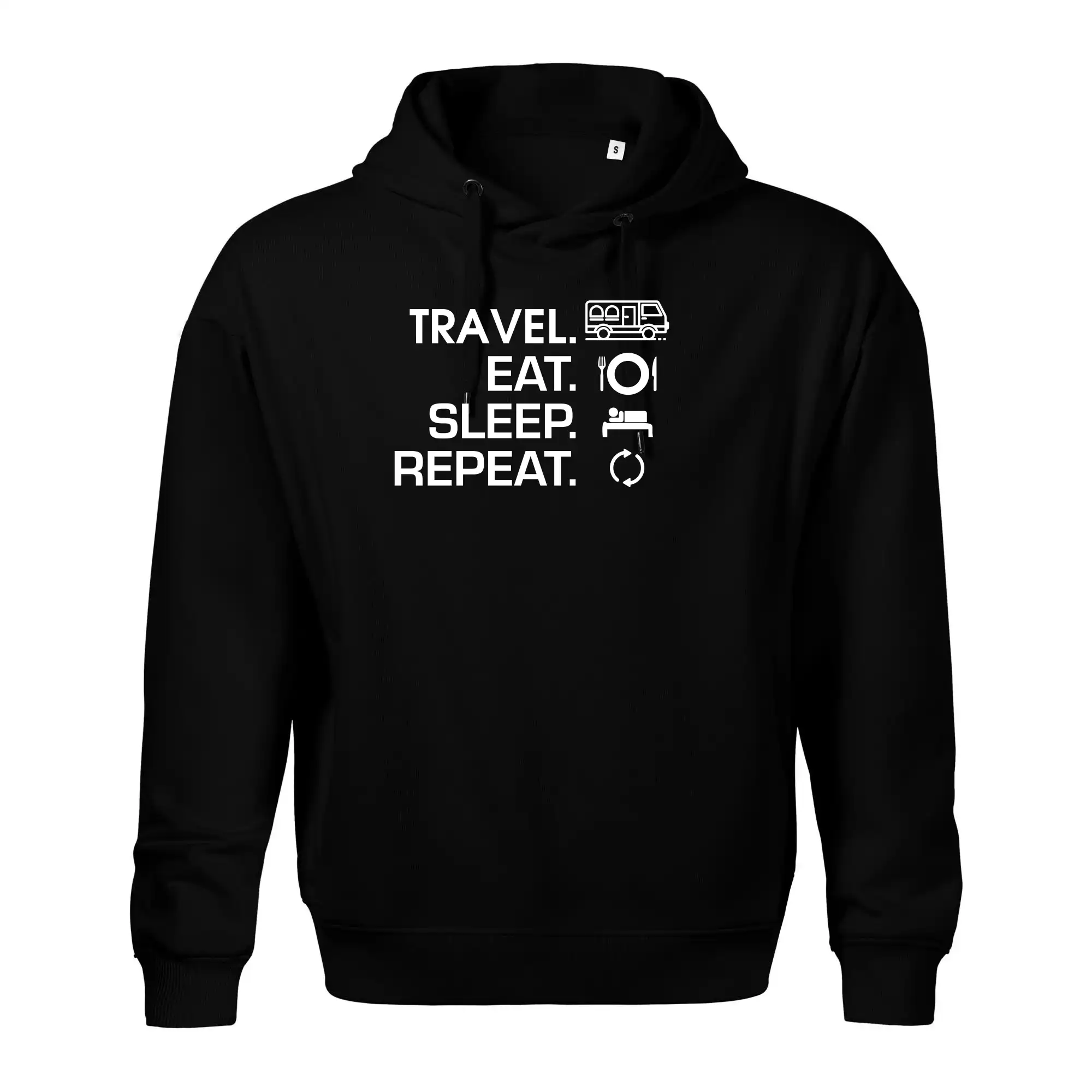 Eat sleep travel - Van