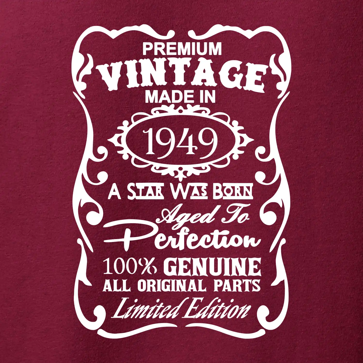 Vintage Etiketa - 1949