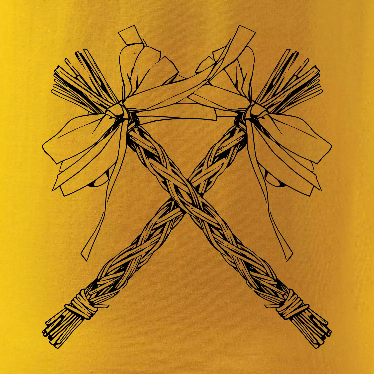 Pomlázky zkřížené