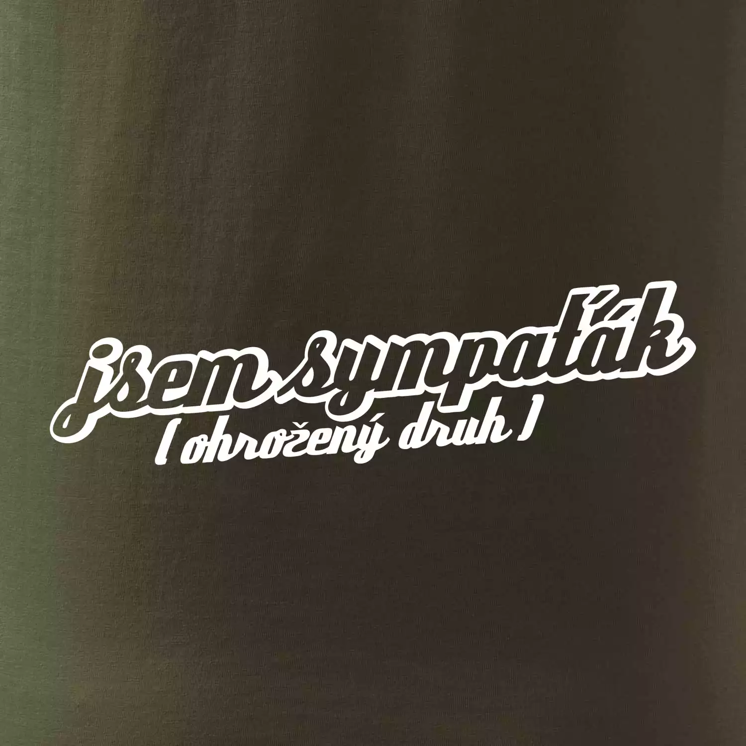 Jsem sympaťák - ohrožený druh
