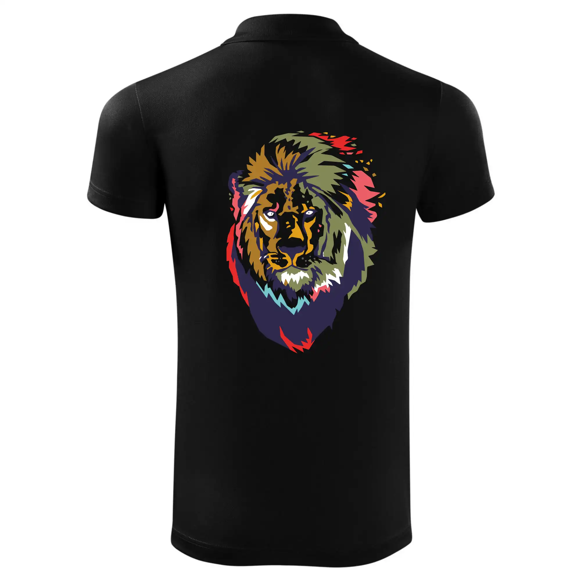 Hlava lva kreslená jednoduchá