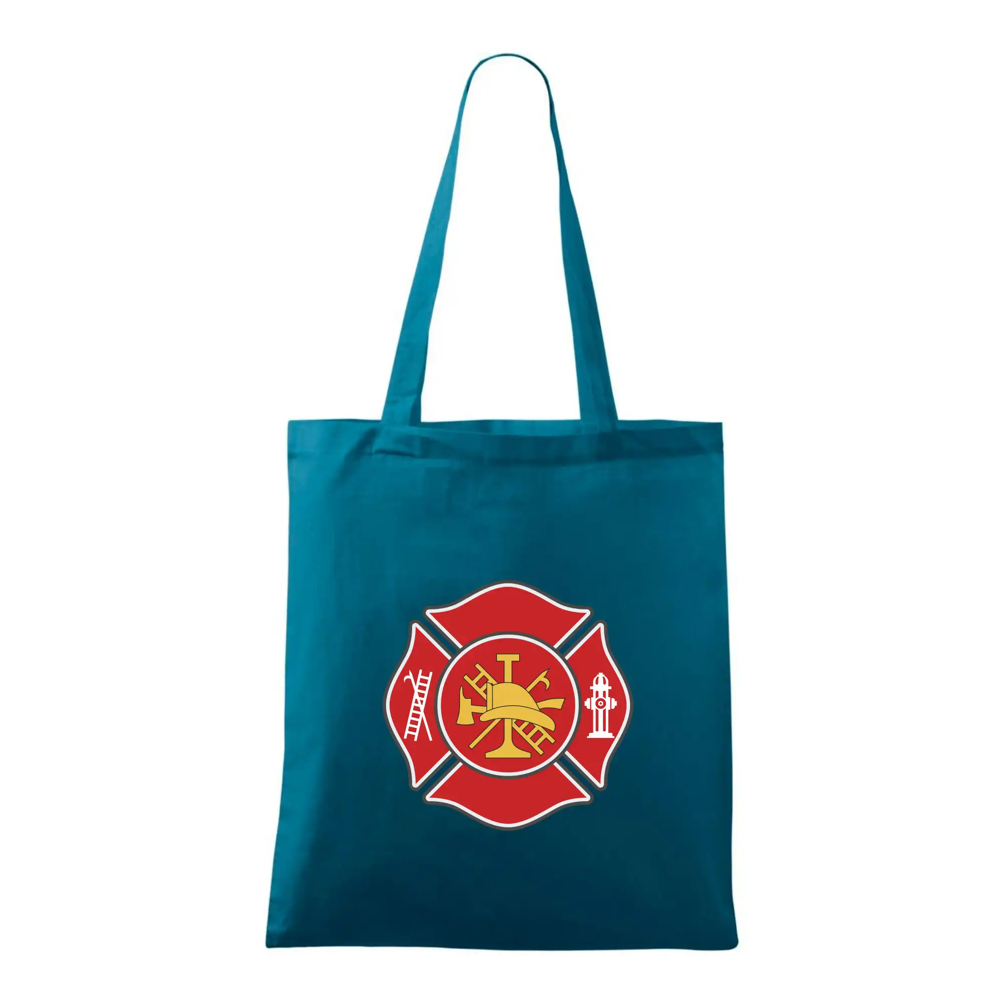 Fire department logo červené