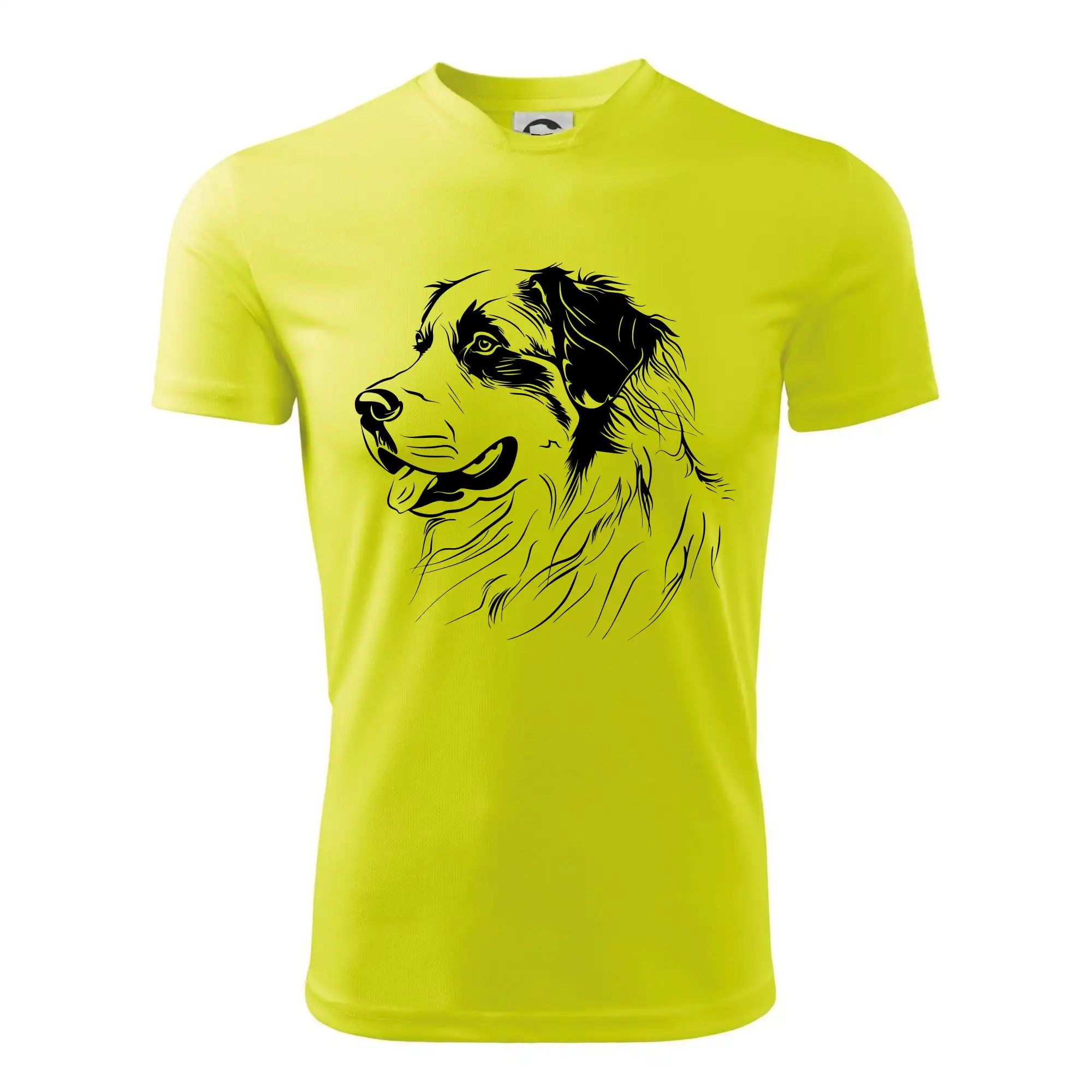 Bernský salašnický pes černá kresba