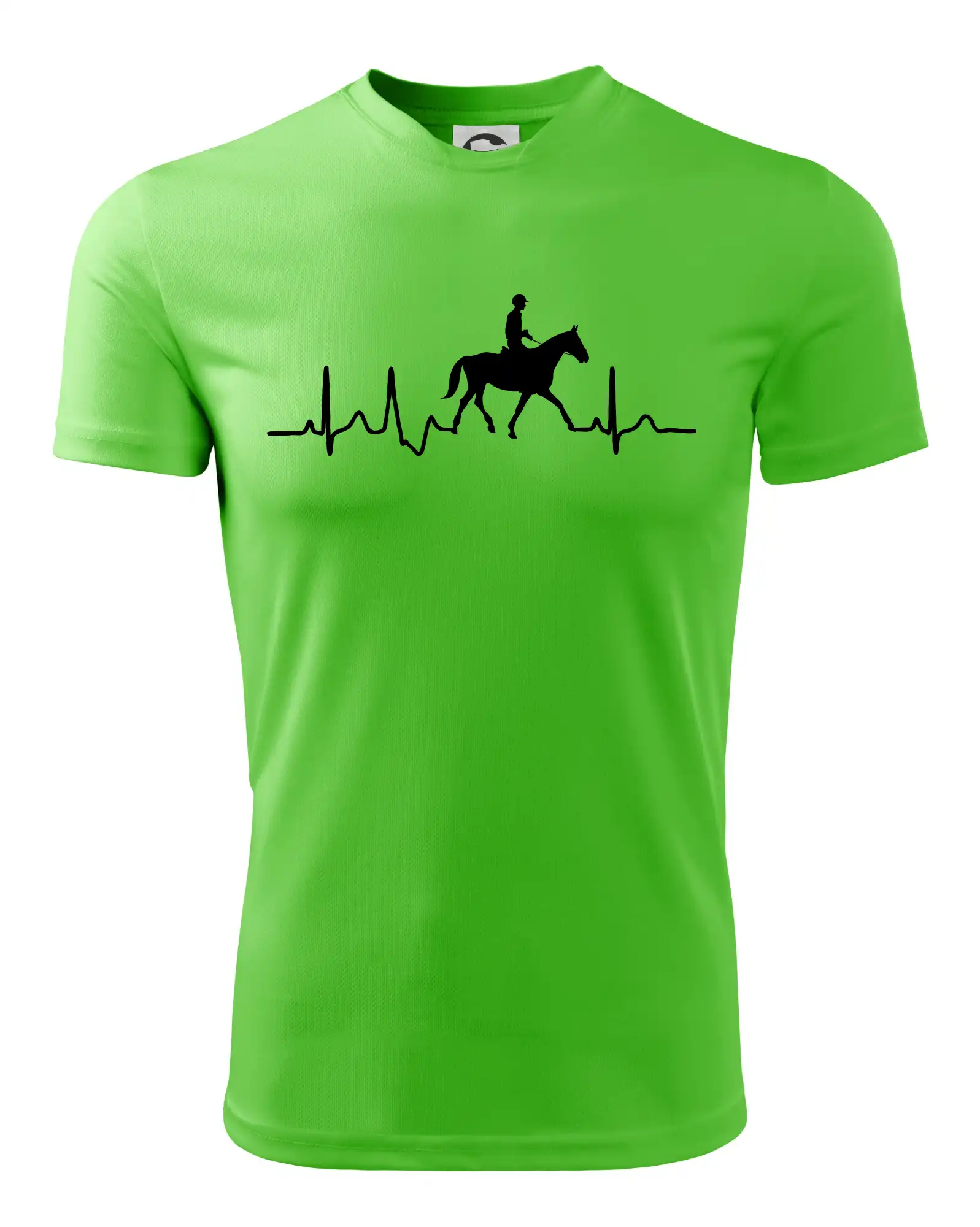 EKG jízda na koni