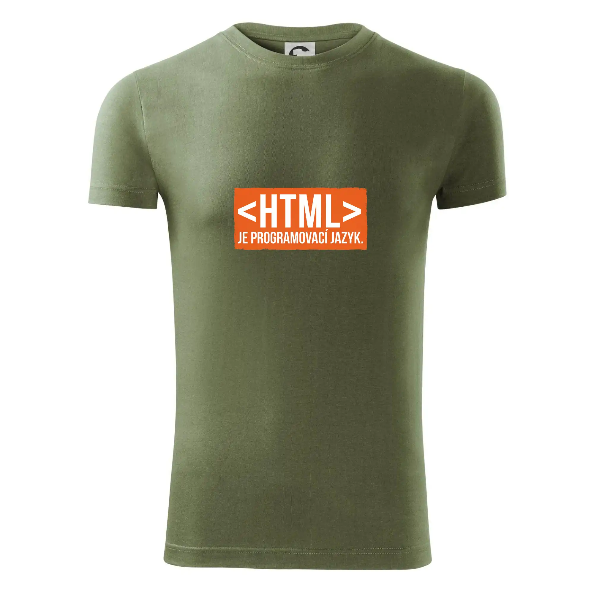 HTML JE PROGRAMOVACÍ JAZYK