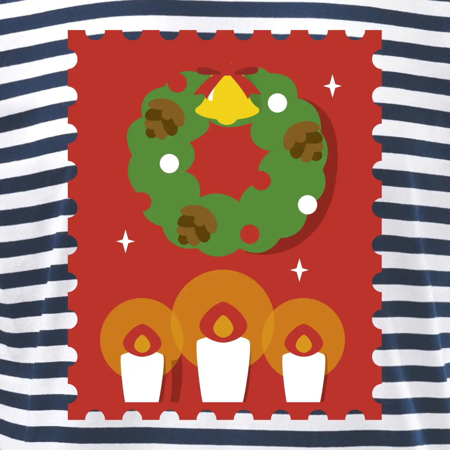 Rodinná vánoční trička - známky