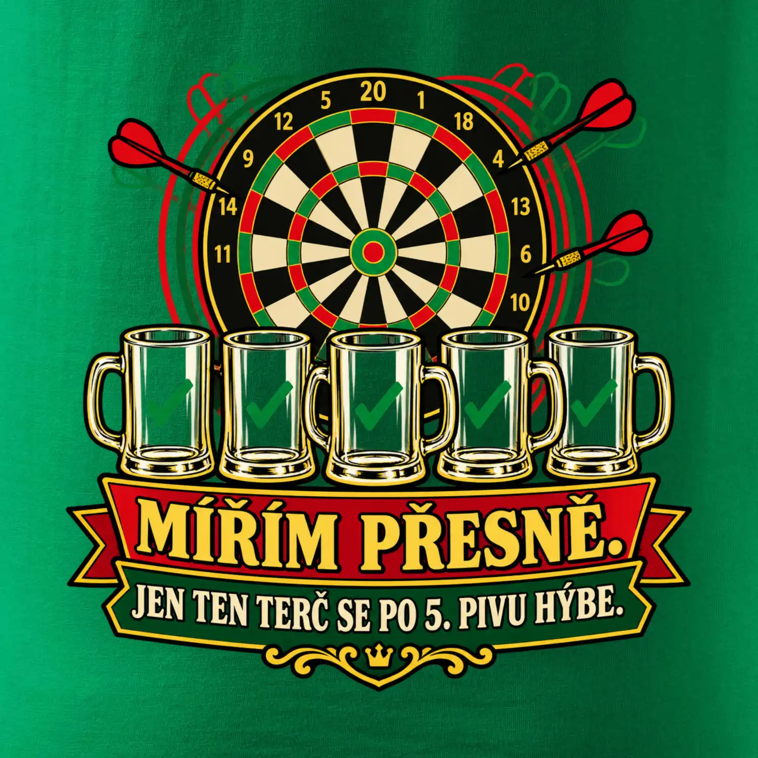 Mířím přesně, jen ten terč se hýbe