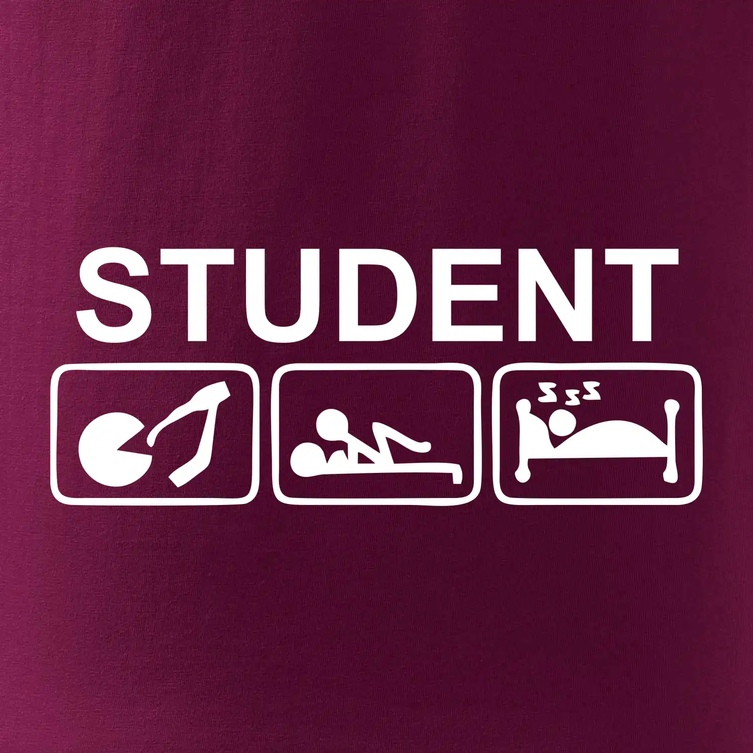 Pít užívat spát - student