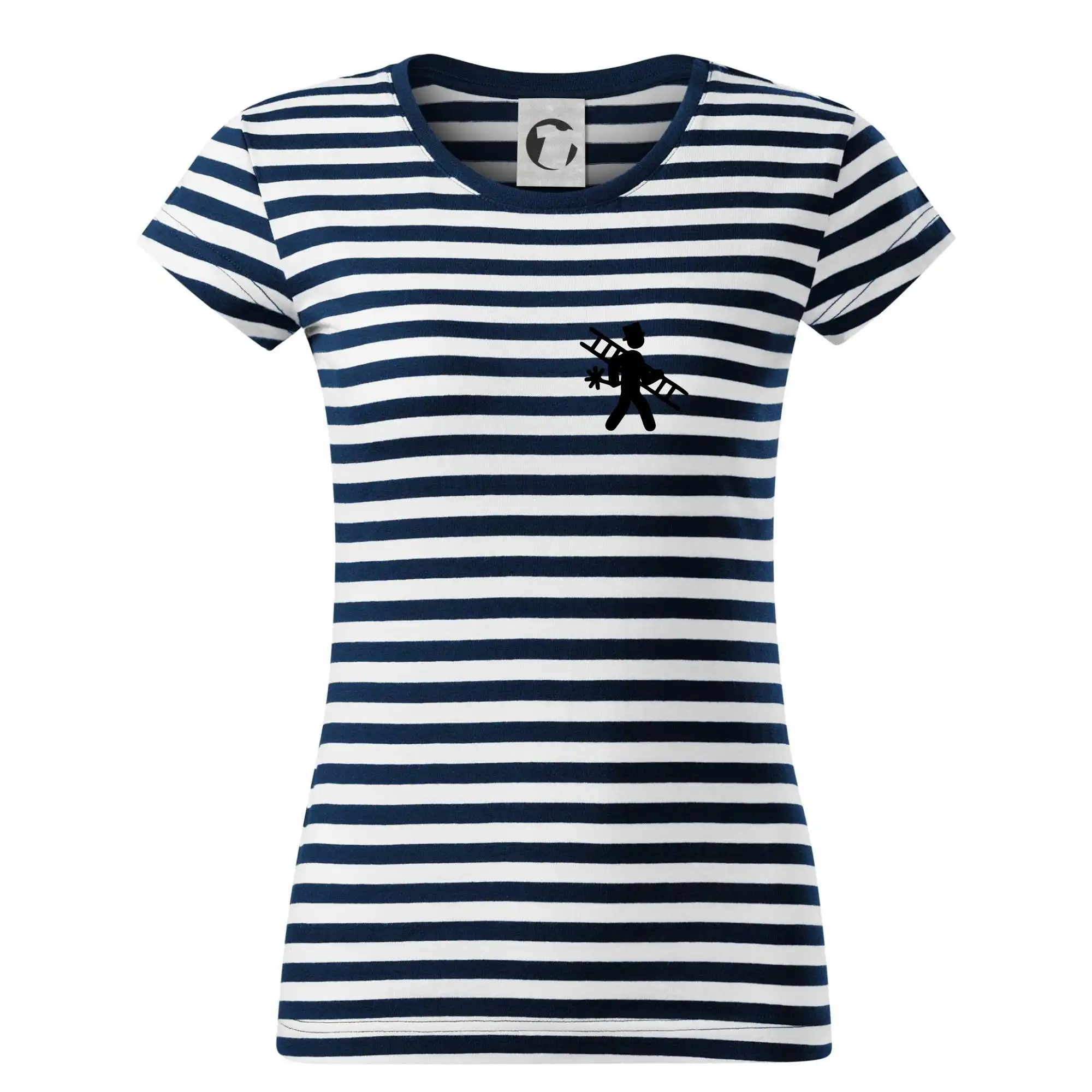 Kominík logo + nápis na zádech