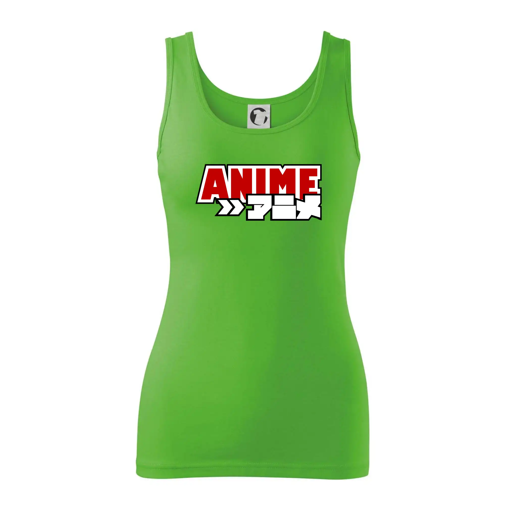 Anime nápis červený