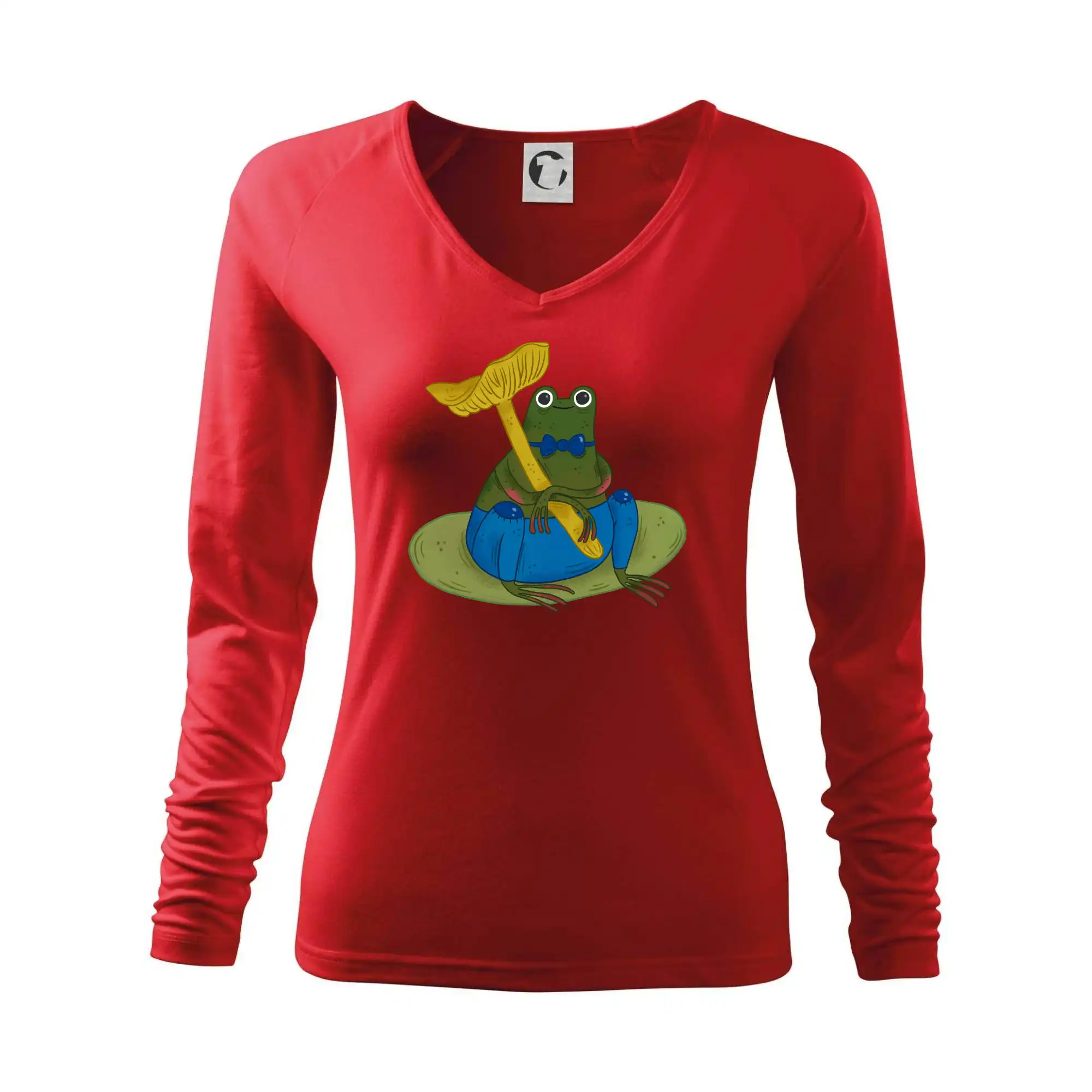 Žába s houbou  (studio-arte.cz)