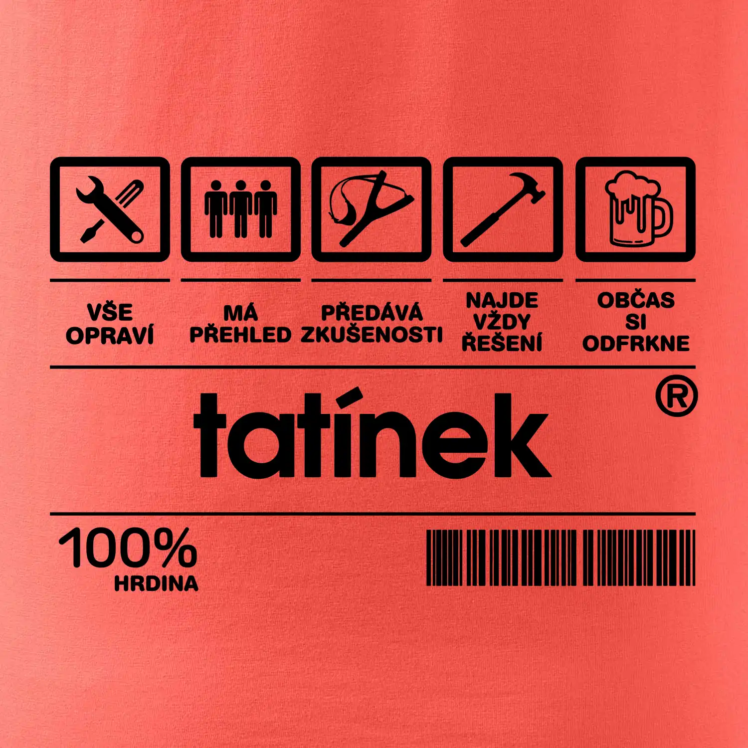 Čárový kód - Tatínek