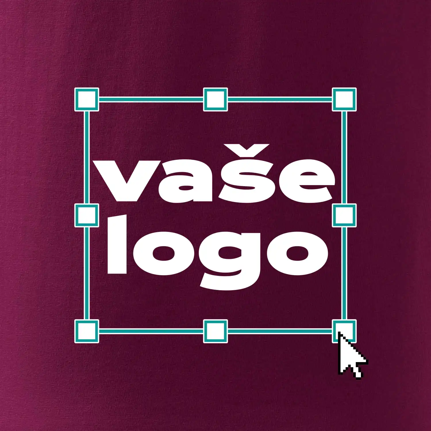 Vlastní logo na prsu - Tričko s vlastním logem