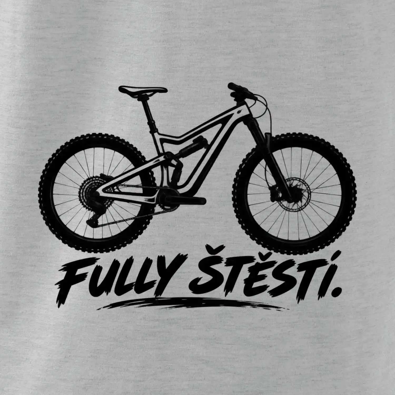 Fully štěstí - celoodpružené horské kolo s korunou