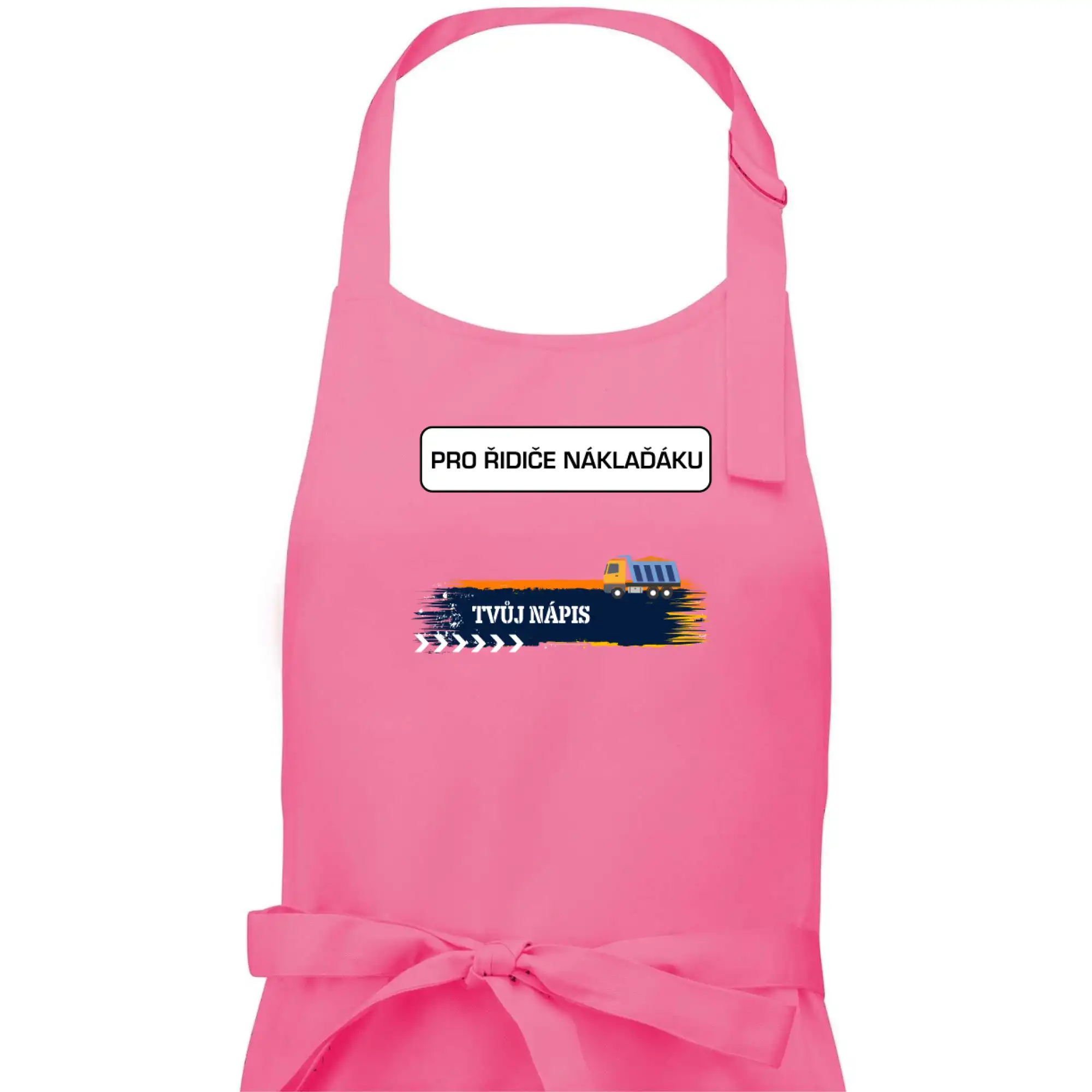 Stavba - vlastní nápis - náklaďák