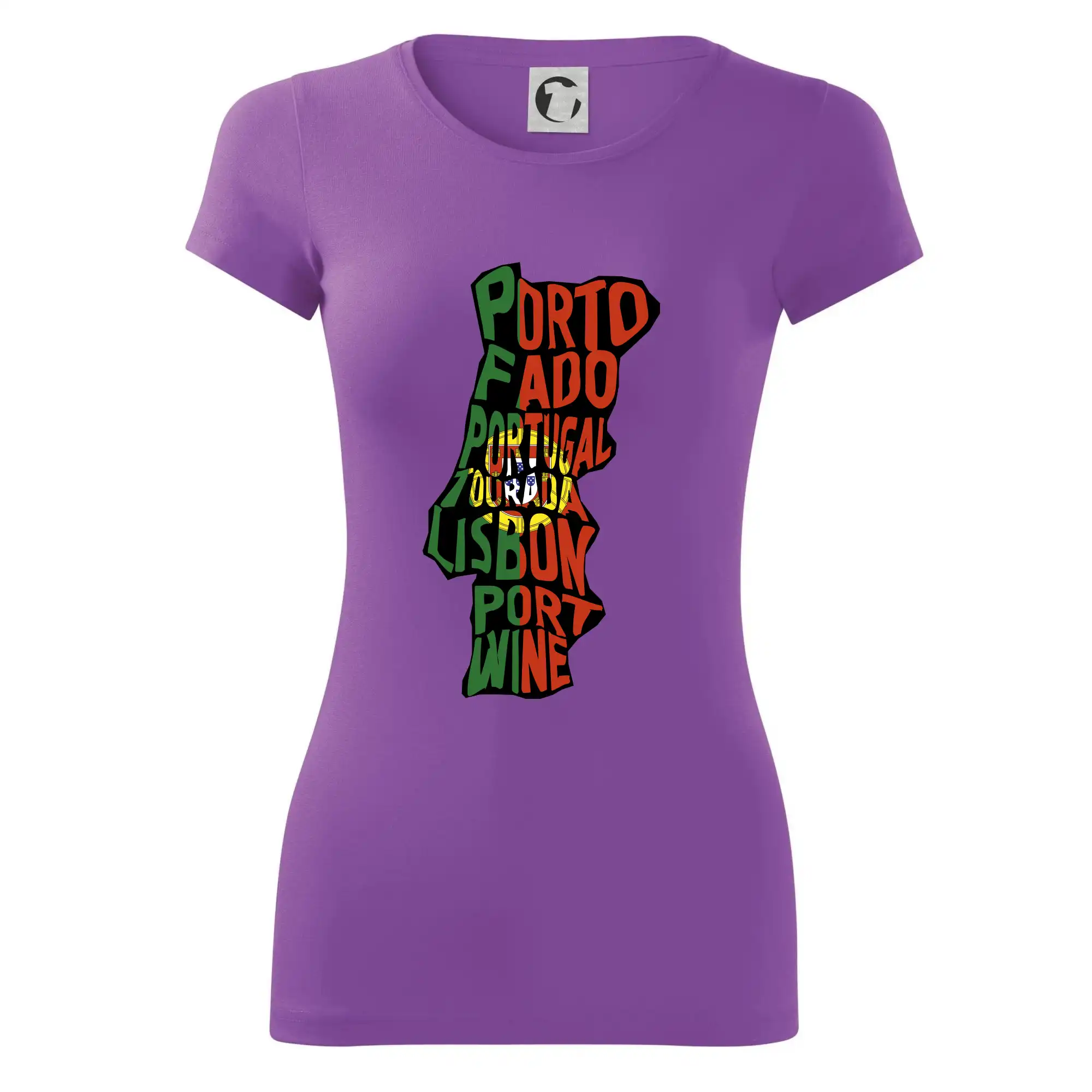 Mapy - názvy měst - Portugalsko