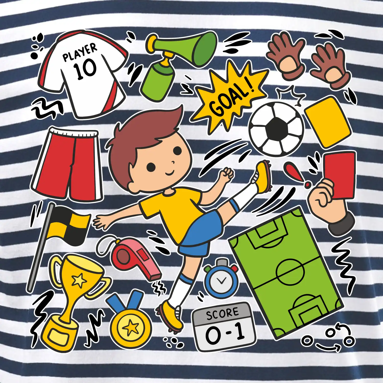 Malý fotbalista ikony