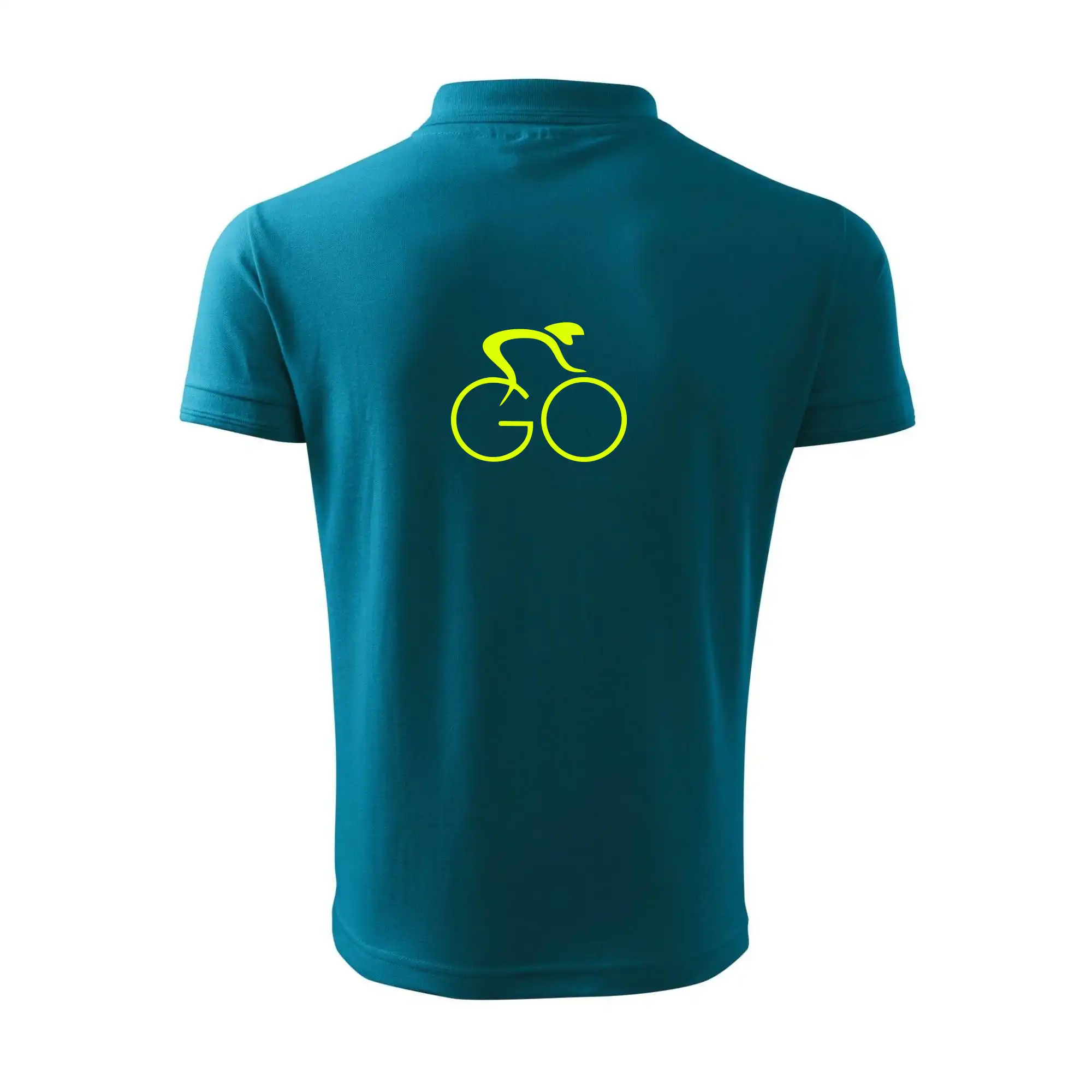 GO - Fluo cyklista malý