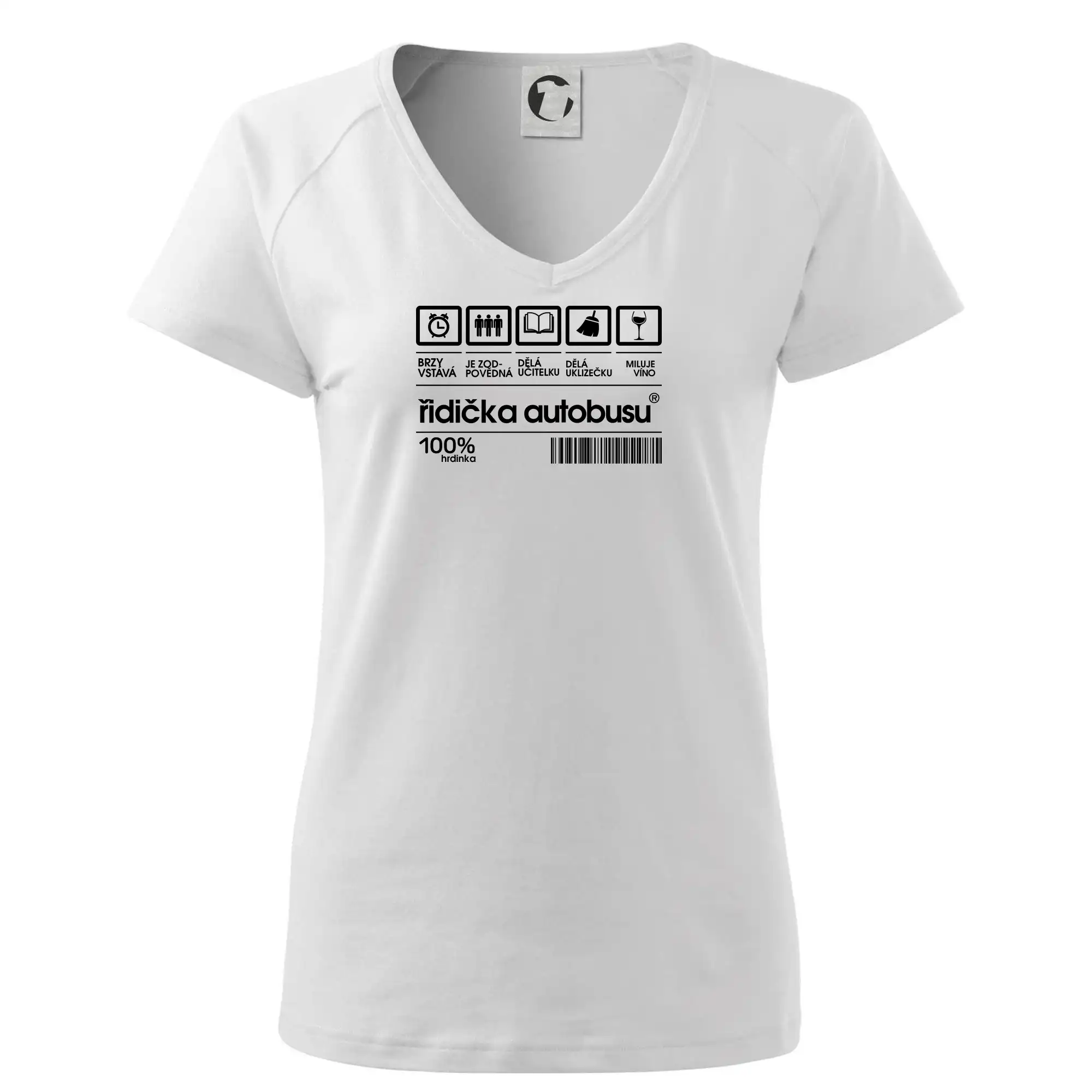 Čárový kód řidička autobusu