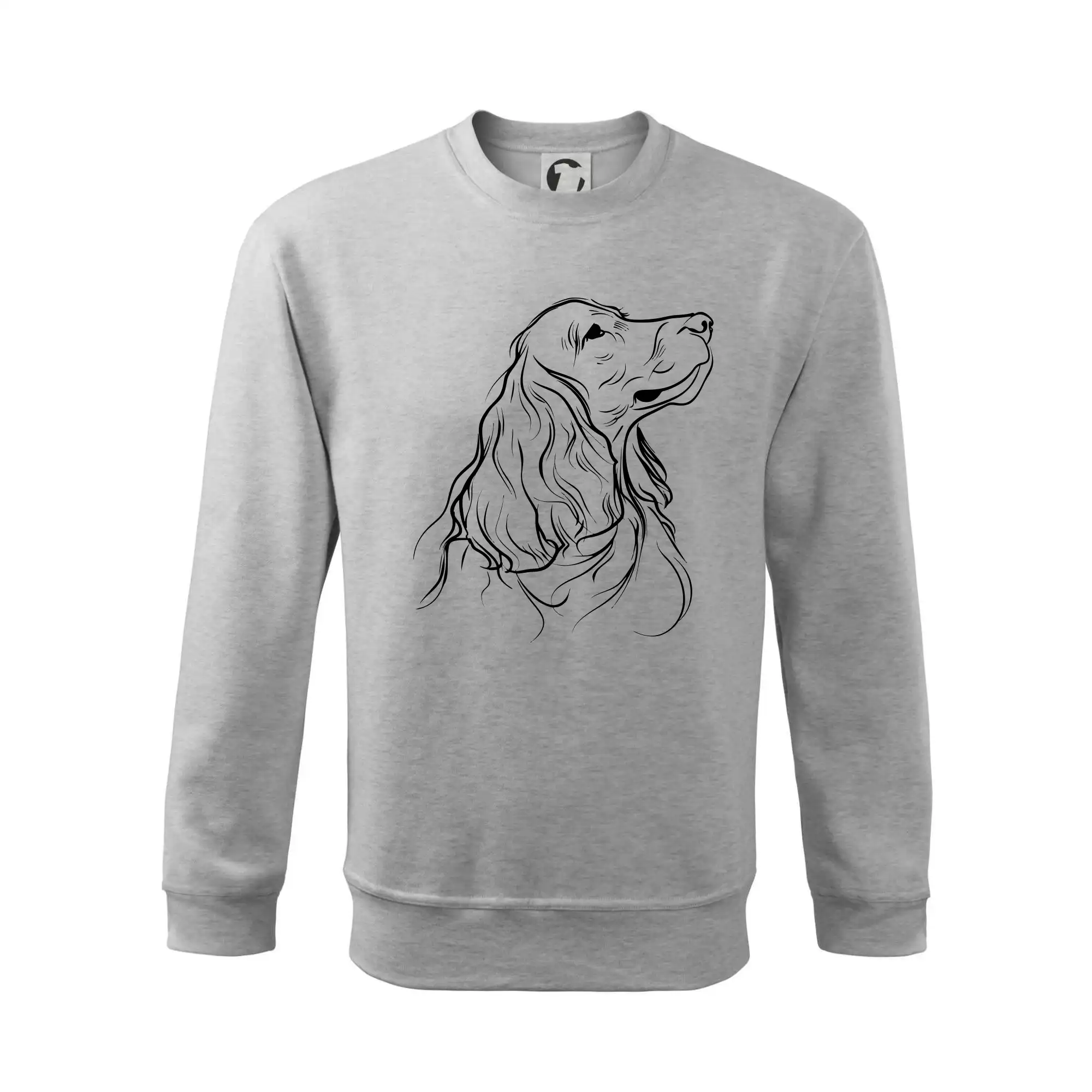 Anglický kokršpaněl černá kresba