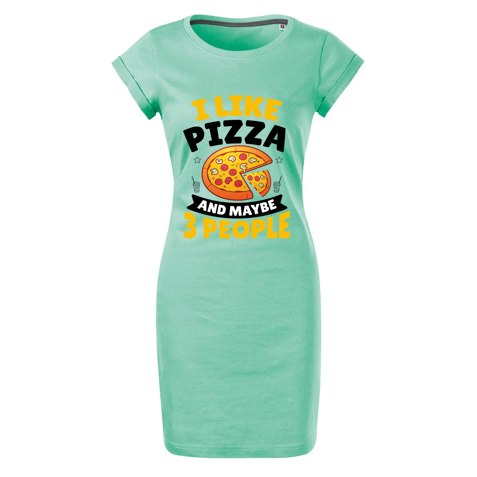 I like pizza and maybe 3 people