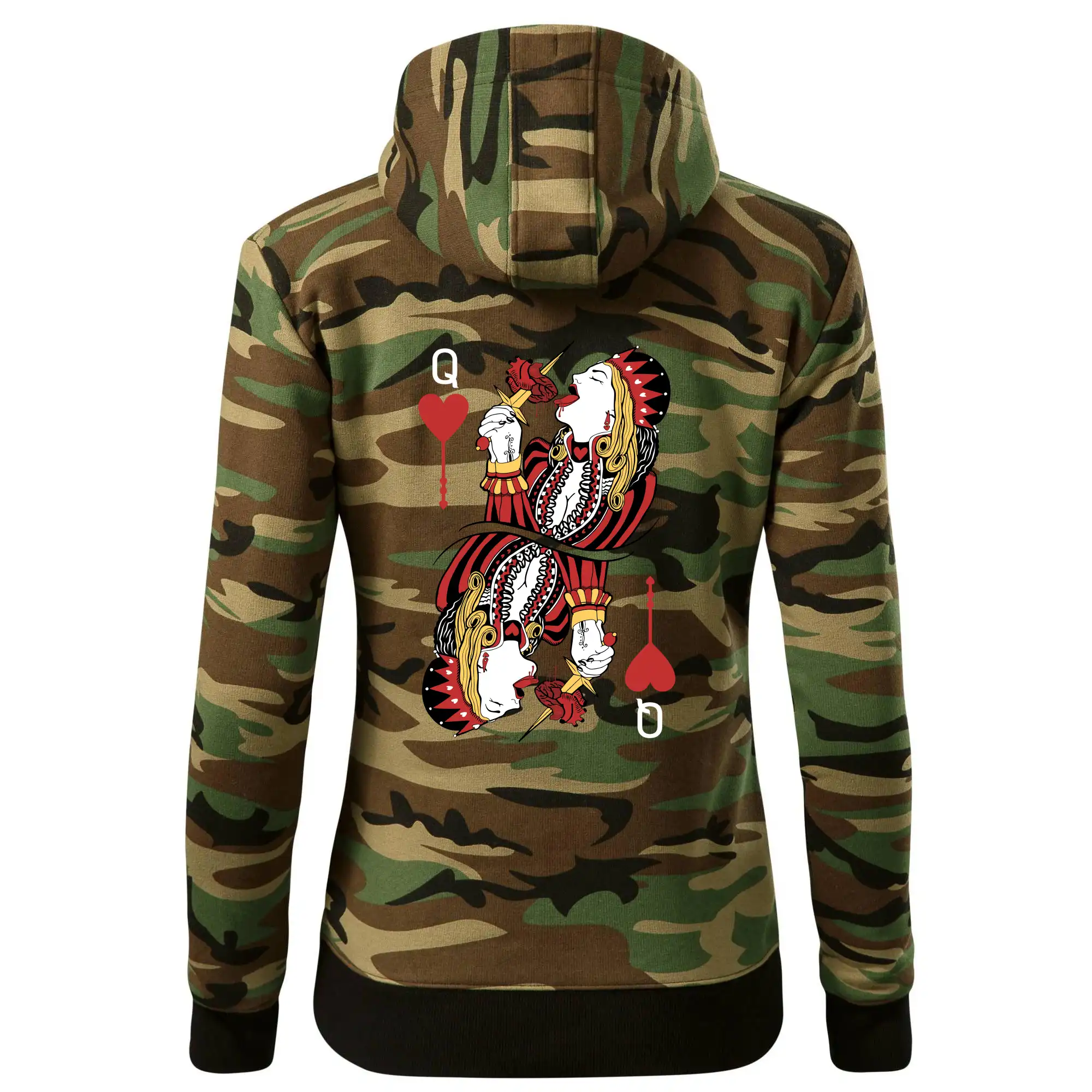 Srdcová Královna kreslená (Pecka Design)