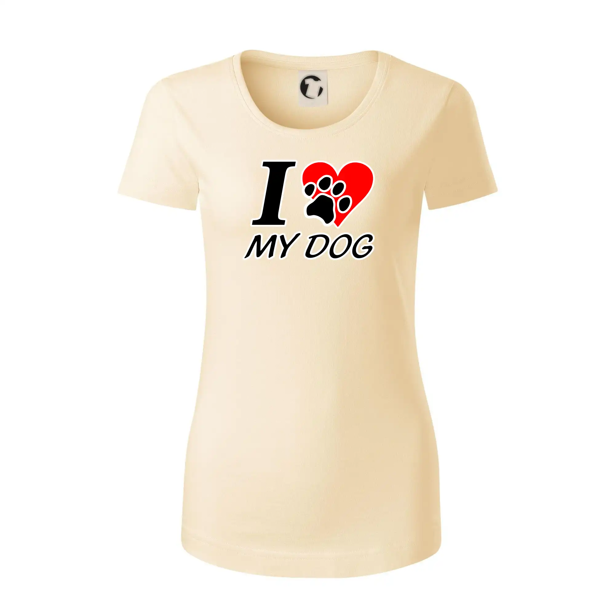 I love my dog - nápis