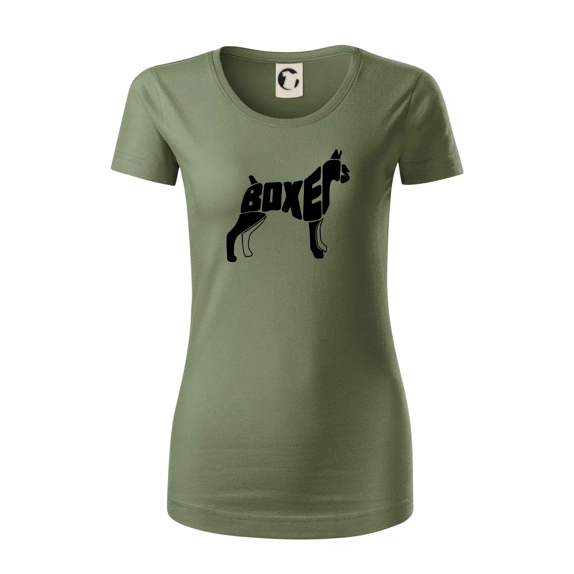 Boxer nápis v těle